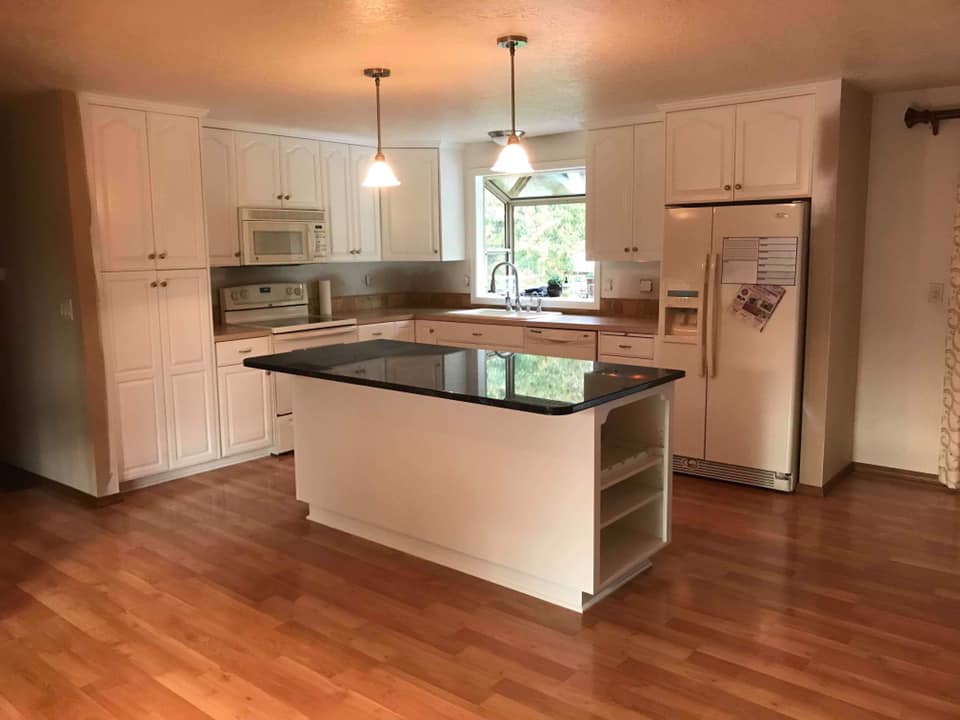 Kitchen Counter Project after